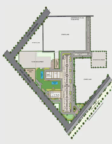 BPTP Amstroia Verti Greens Master Plan